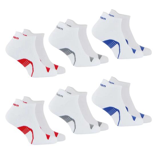 Lot de 6 paires de chaussettes basses homme Wilson