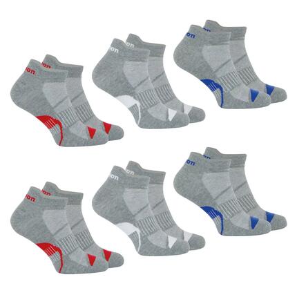 Lot de 6 paires de chaussettes basses homme Wilson