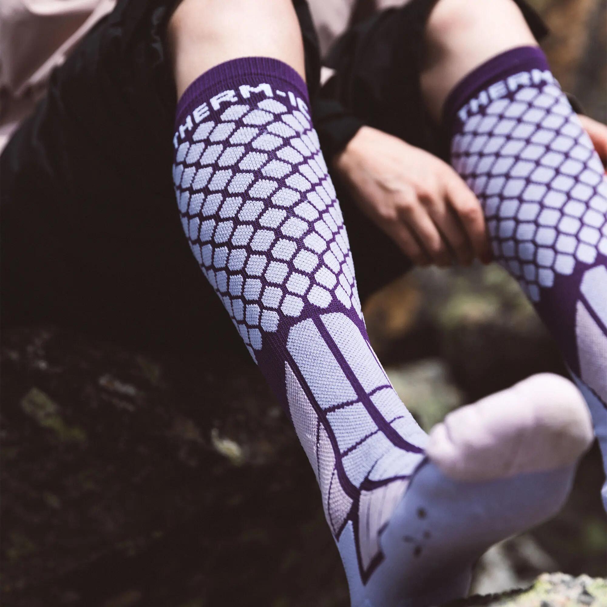 Chaussettes de ski MAGMA CUSHION dotées d'un maximum d'amortis 4/4