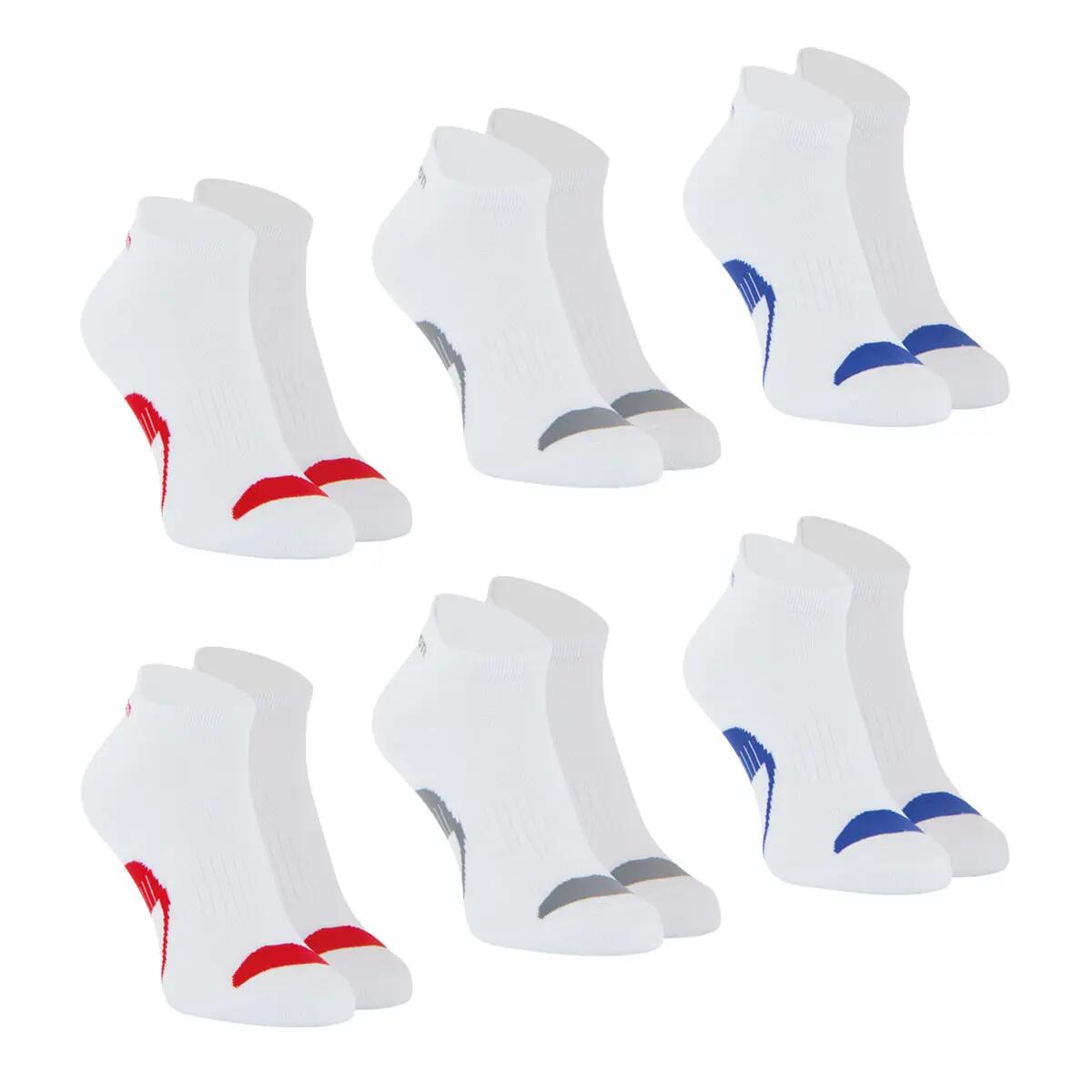 Lot de 6 paires de chaussettes basses homme Wilson 2/4