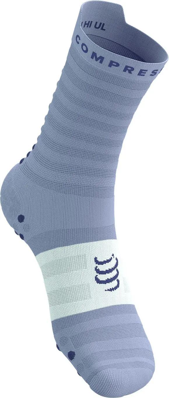 Calcetines Compressport Pro Racing V4.0 Ultralight Run High Malva 2/4