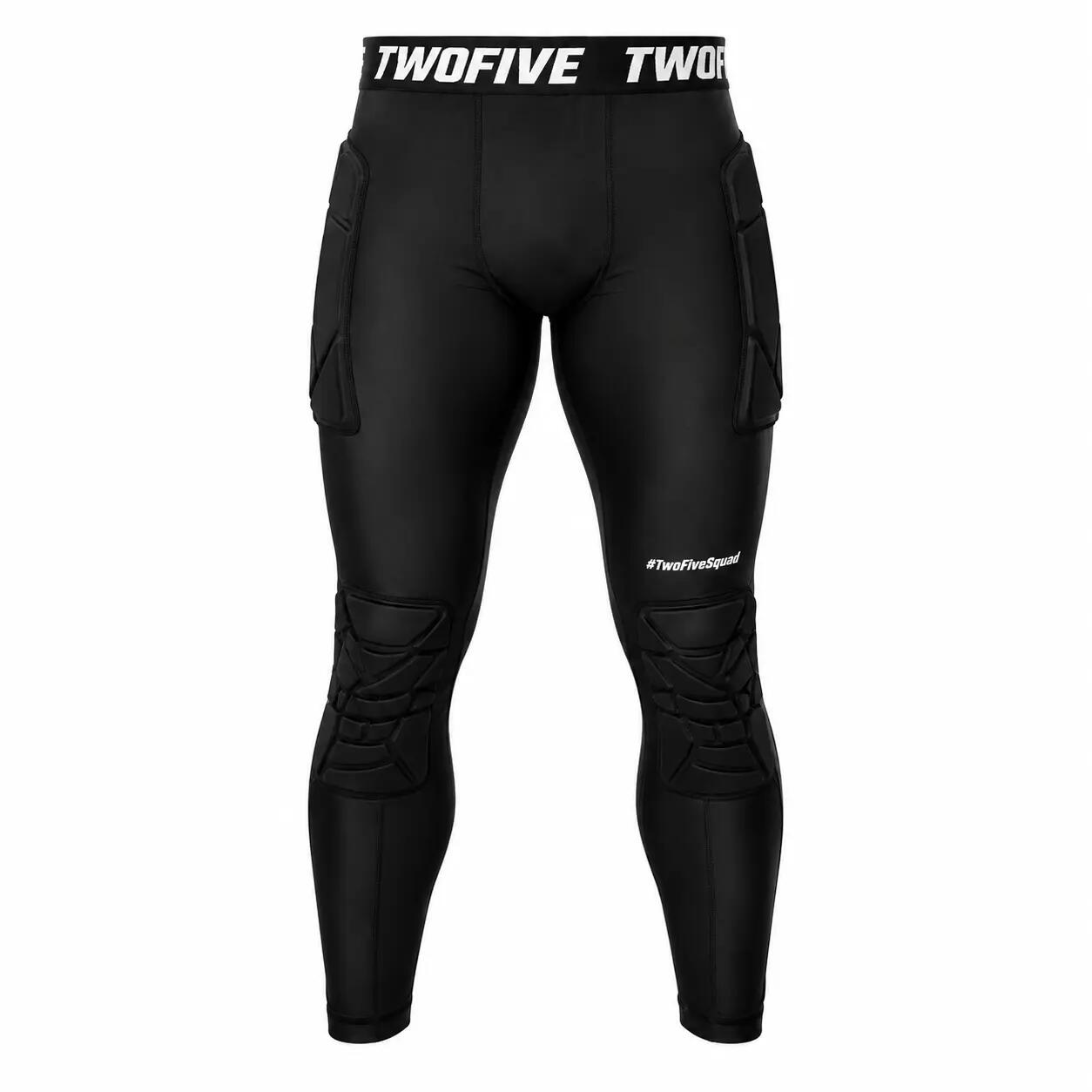 Malla Larga Interior Acolchado Fútbol Niño/Adulto Unisex Negro 1/5