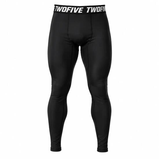 Collant thermique long de football enfant/adulte noir