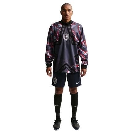 Short - football - homme - England Strike - bleu foncé