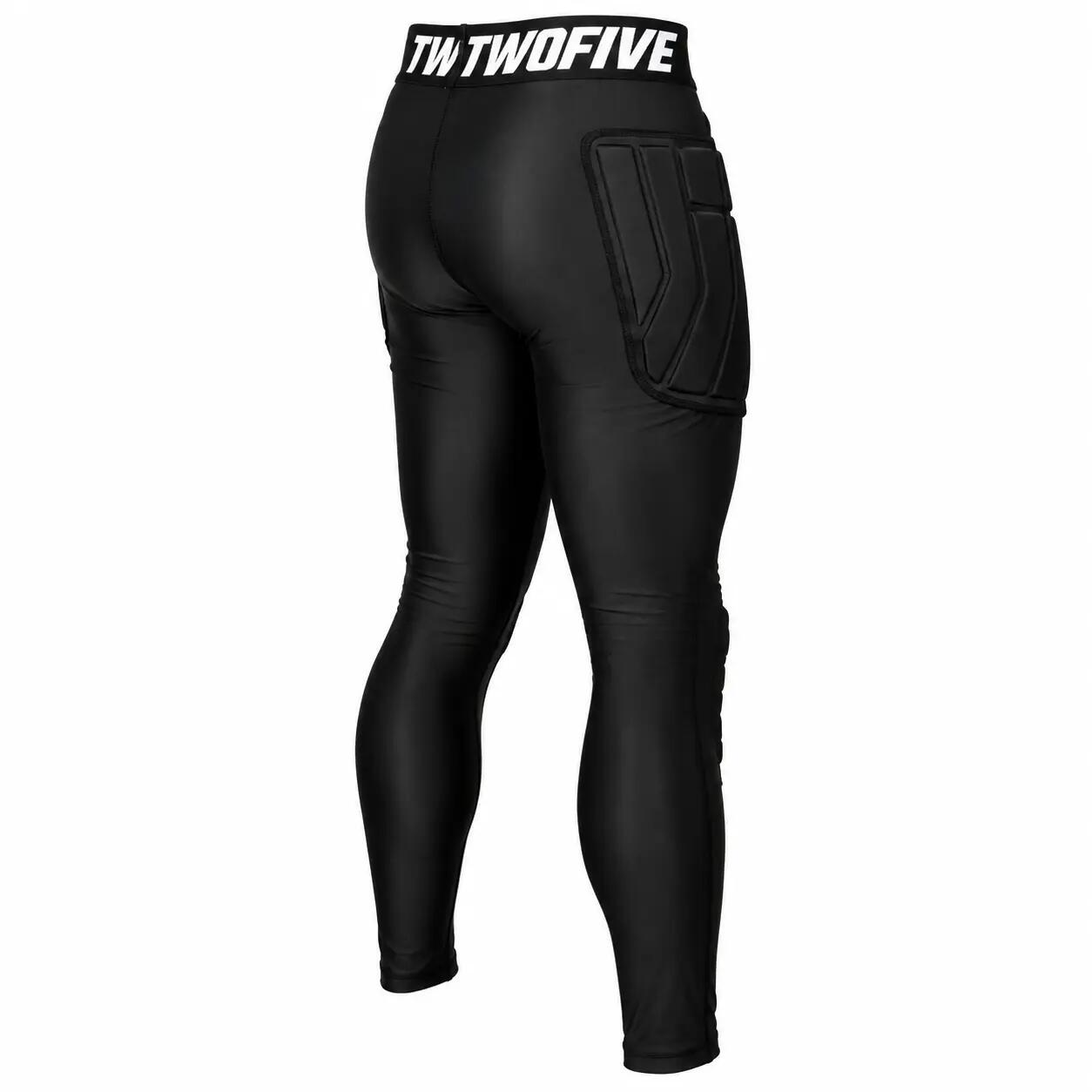 Malla Larga Interior Acolchado Fútbol Niño/Adulto Unisex Negro 3/5