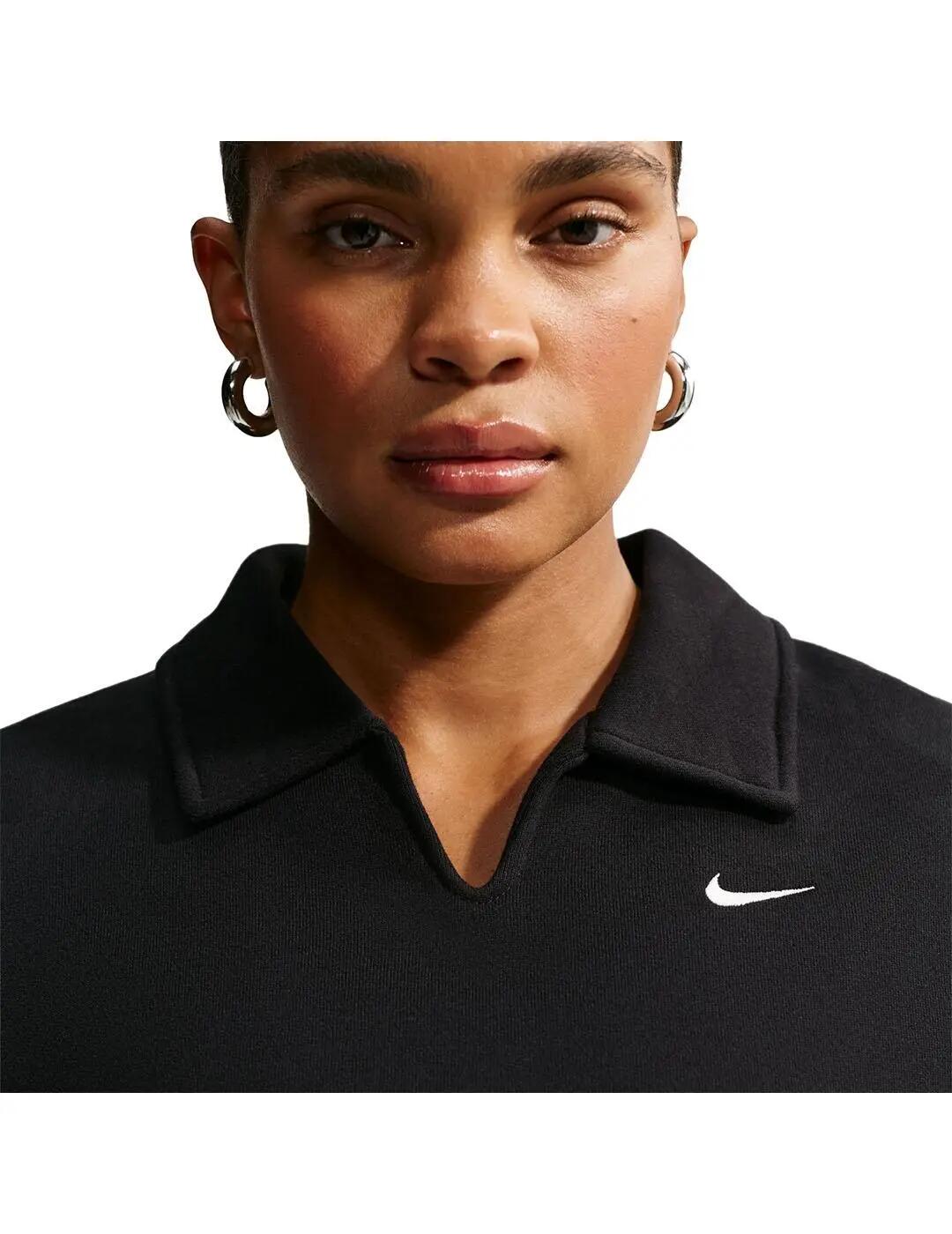 Sudaderas jerseys polares para Mujer Nike Studio Negro 3/5