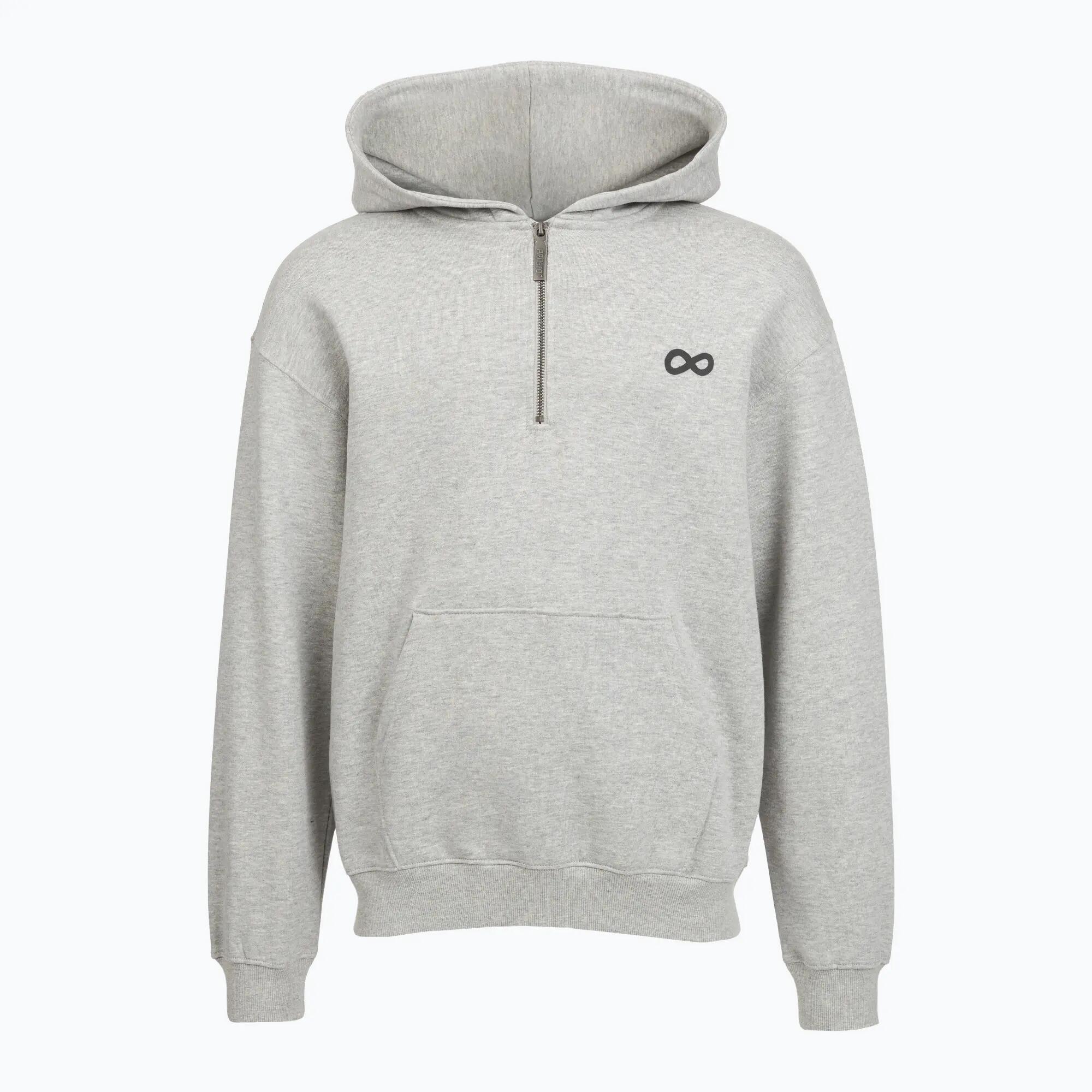 Hanorac bărbătesc PROSTO Hoodie Half Zip Big Log Infinity