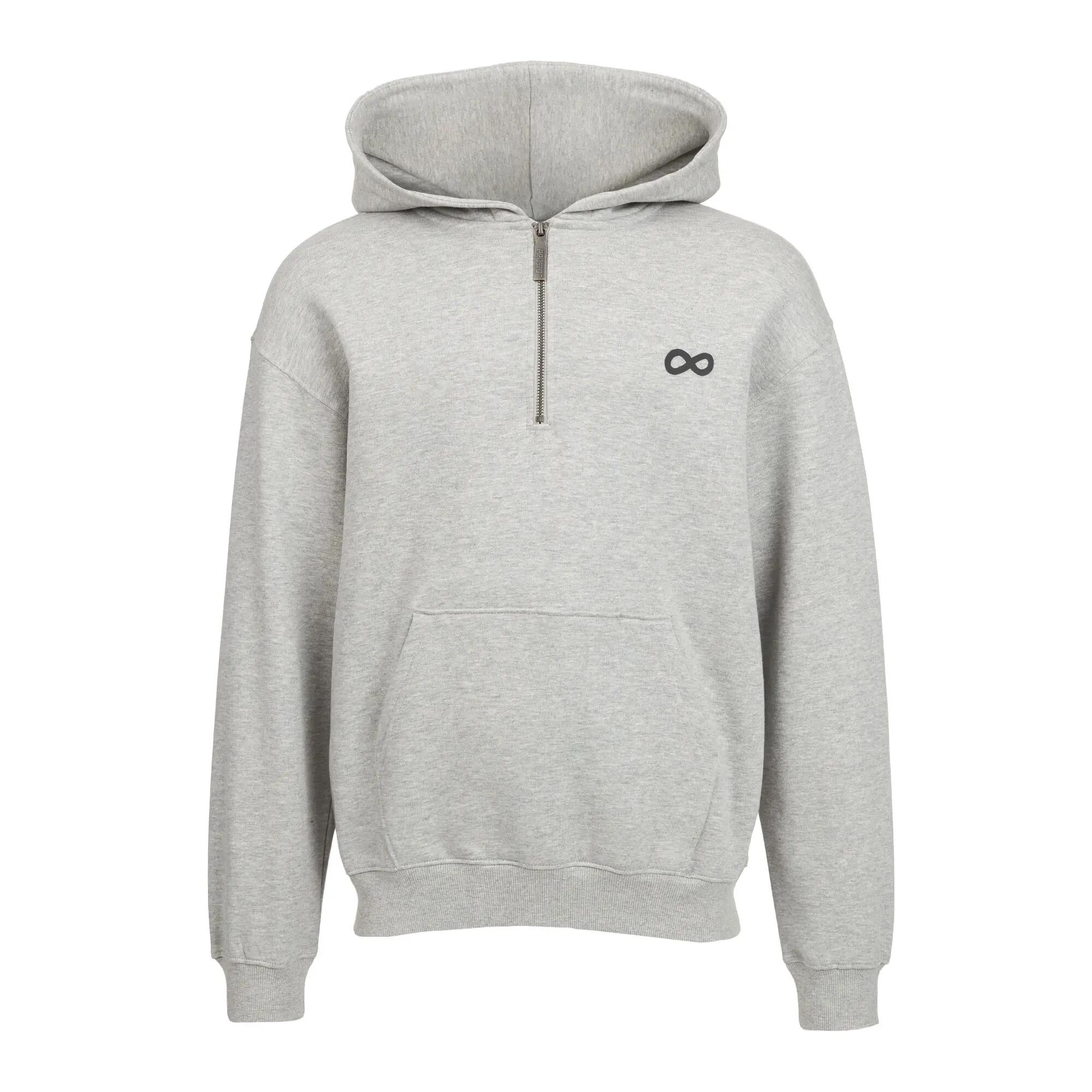 Pánská mikina PROSTO Hoodie Half Zip Big Log Infinity 5/5