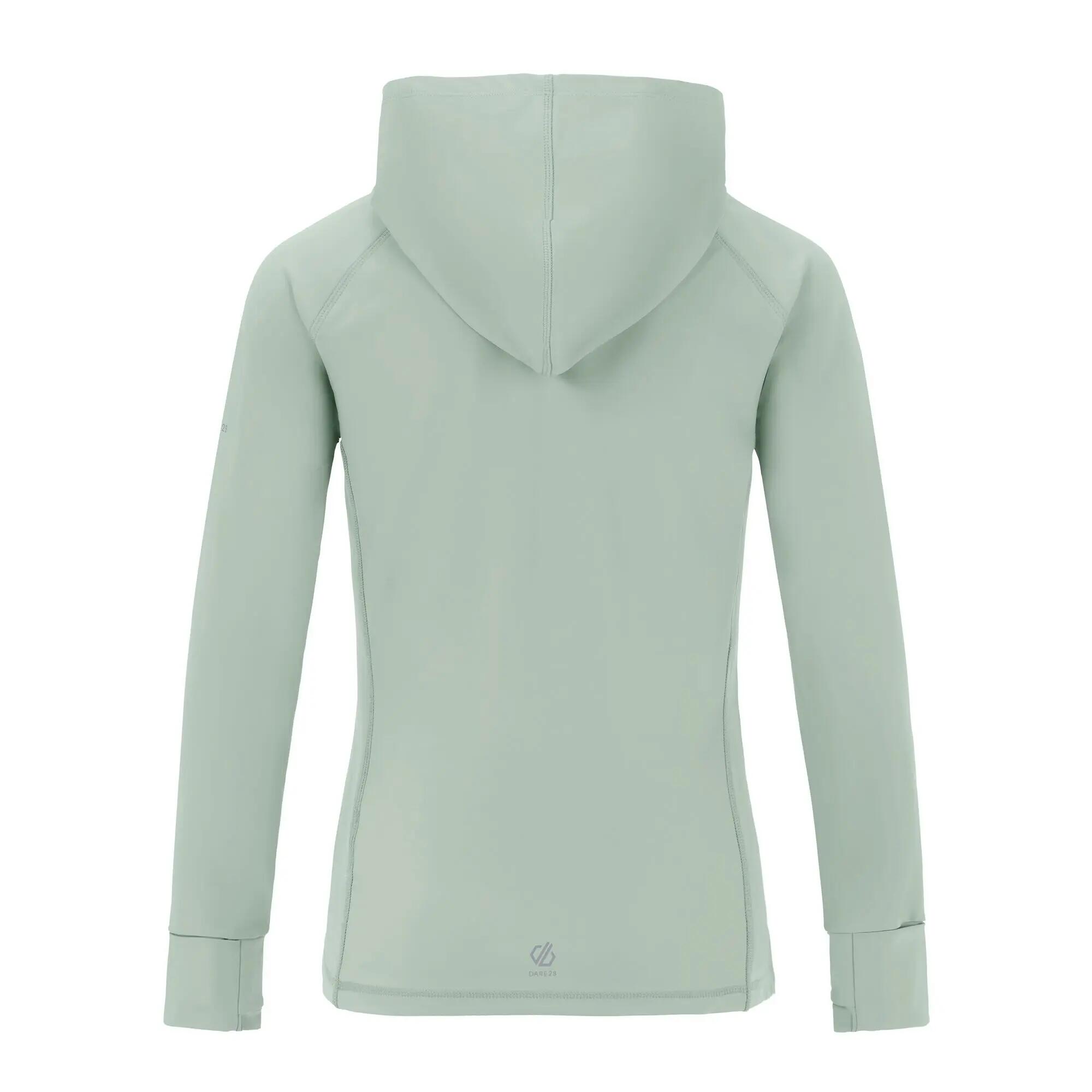Dames Refresh Hoodie (Gletsjer Groen) 3/7