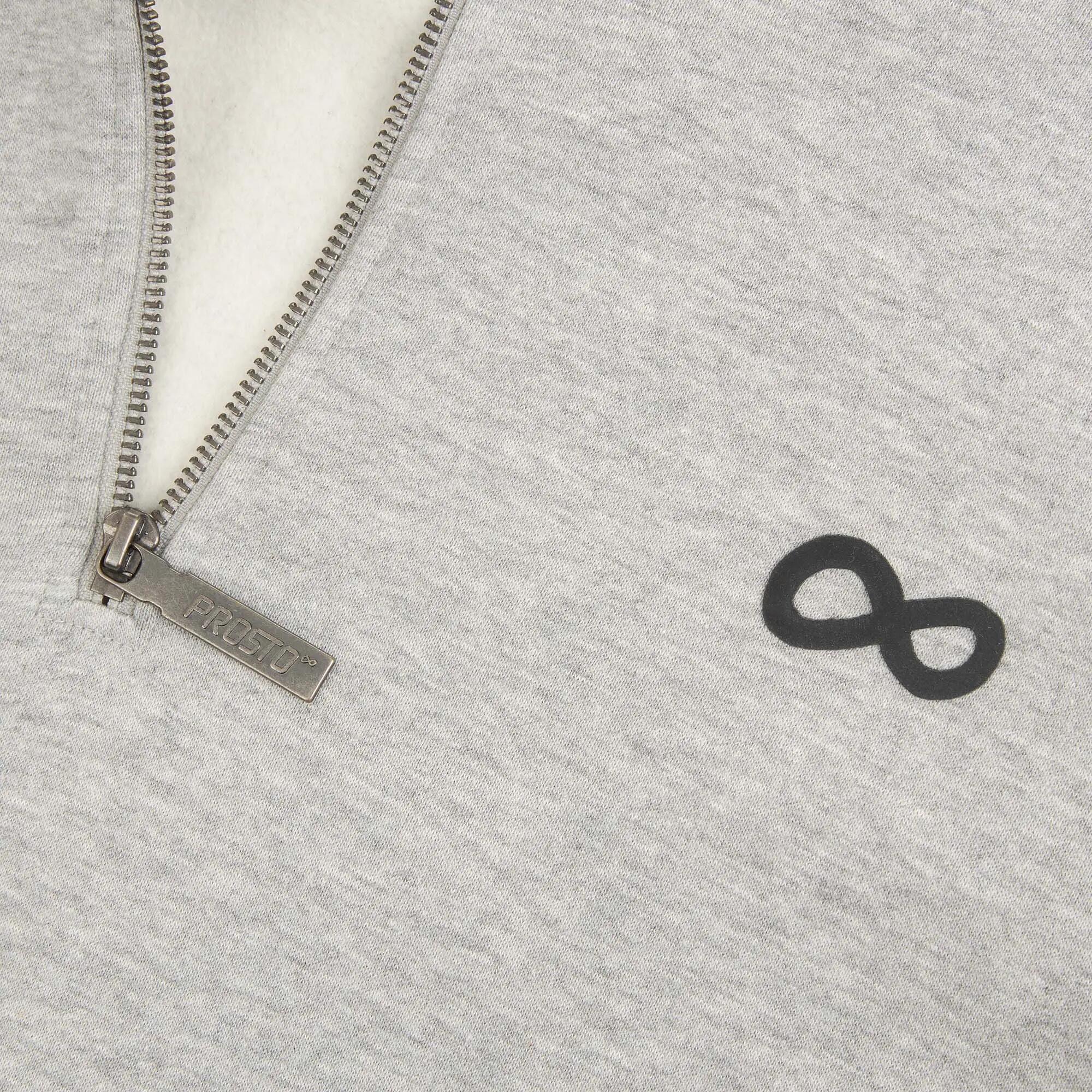 Pánská mikina PROSTO Hoodie Half Zip Big Log Infinity 3/5