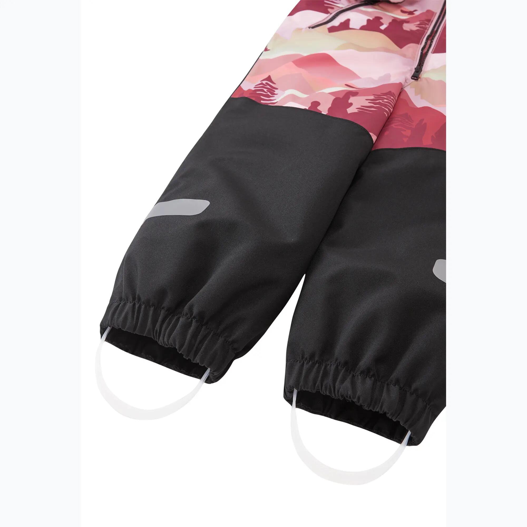 tec Kinder Schneeanzug Kurikka Grey Pink 5/7