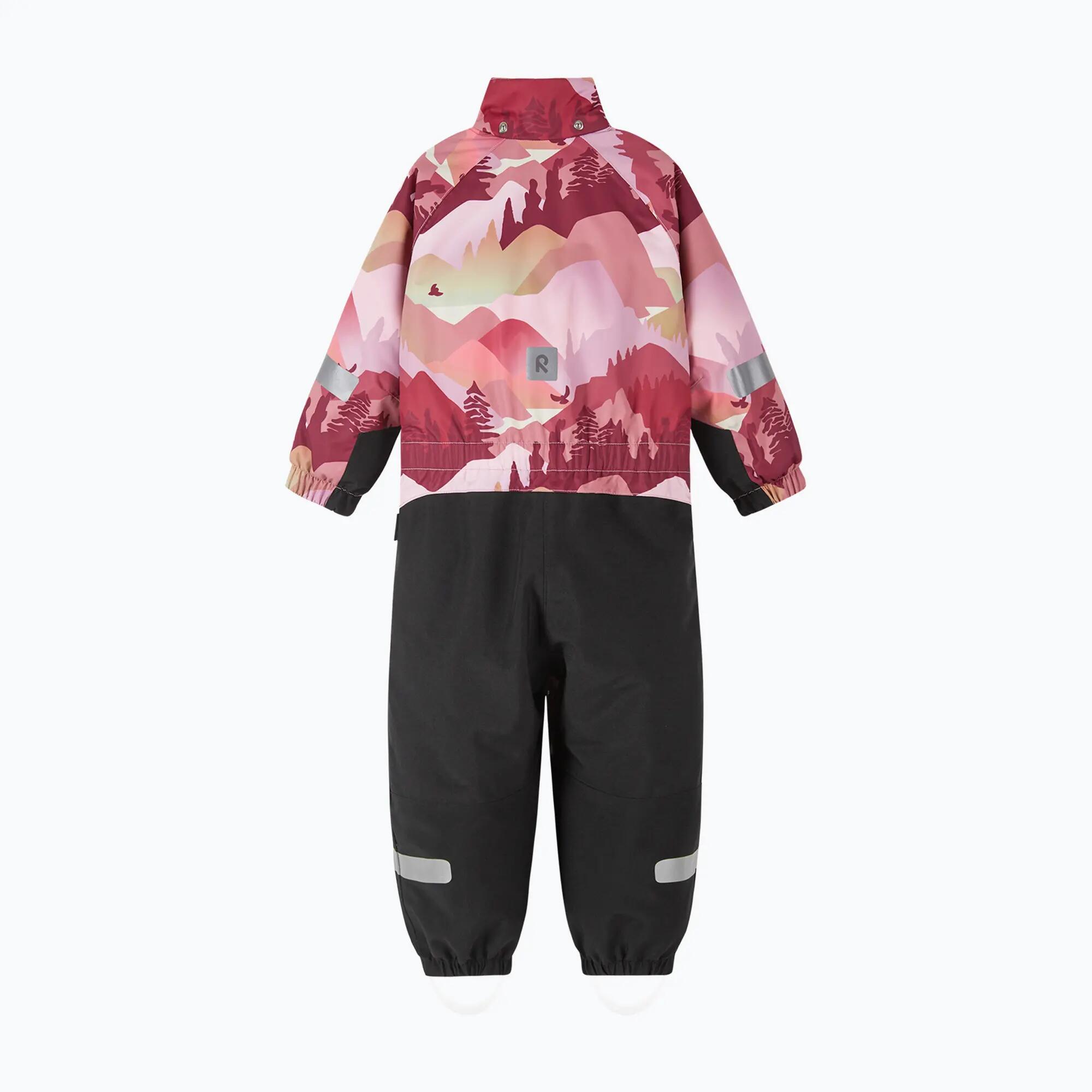tec Kinder Schneeanzug Kurikka Grey Pink 3/7