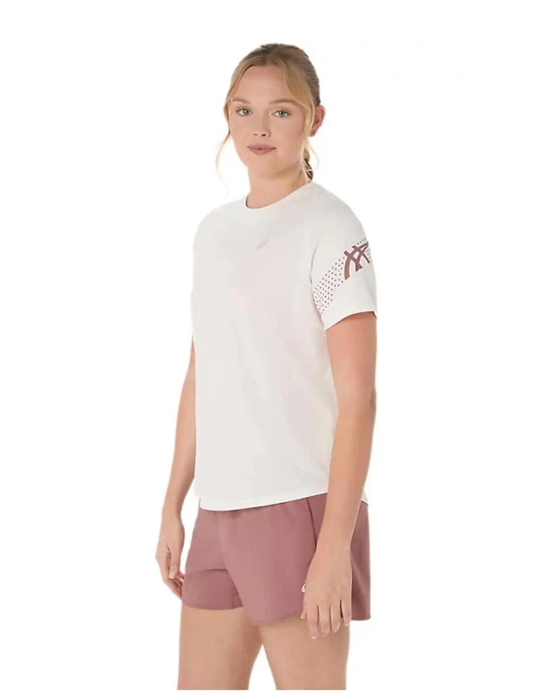 T-shirt pour femme Asics Icon Beige 3/5