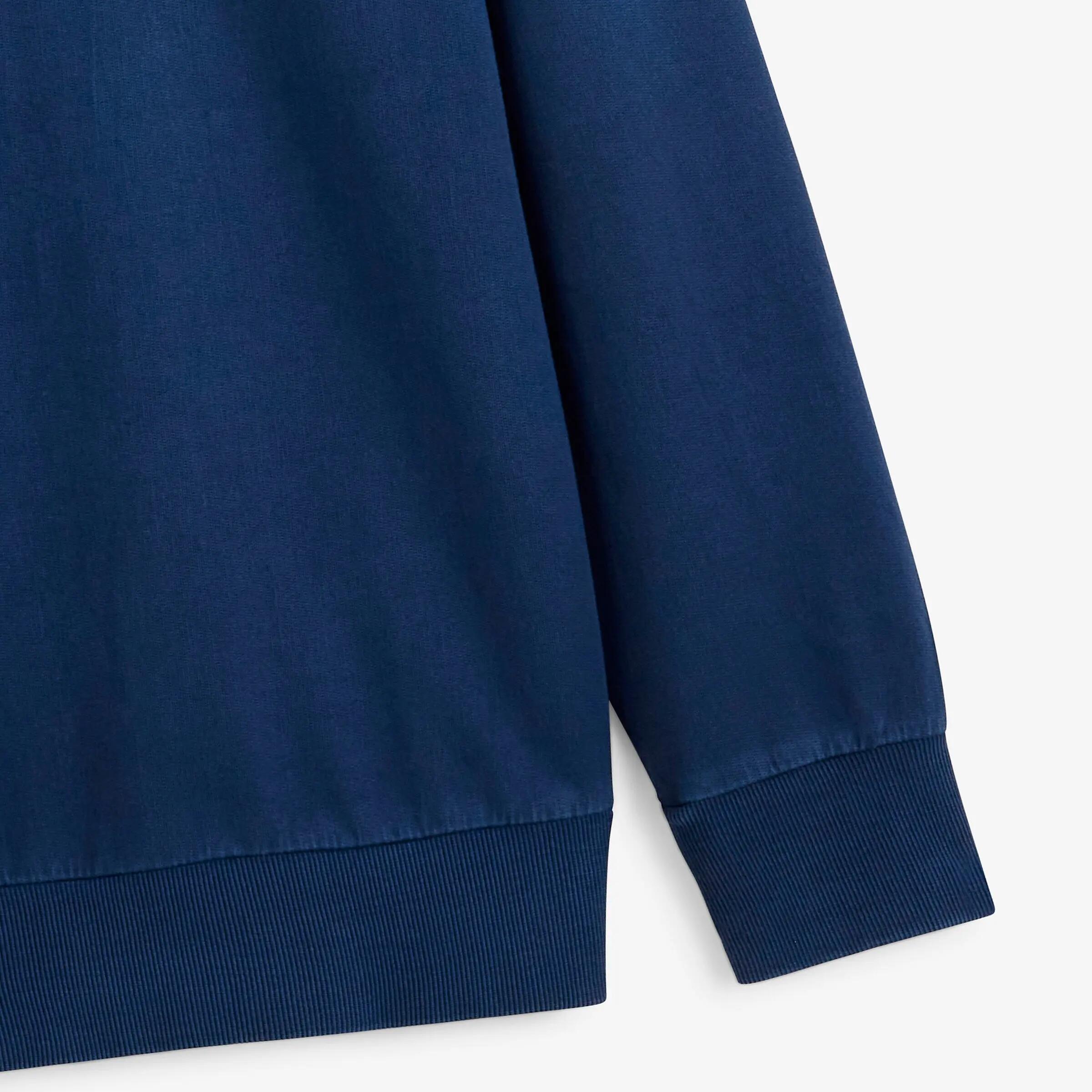 Sweat à capuche en coton molleton bleu marine broderie Pilote SBPLAY 5/6