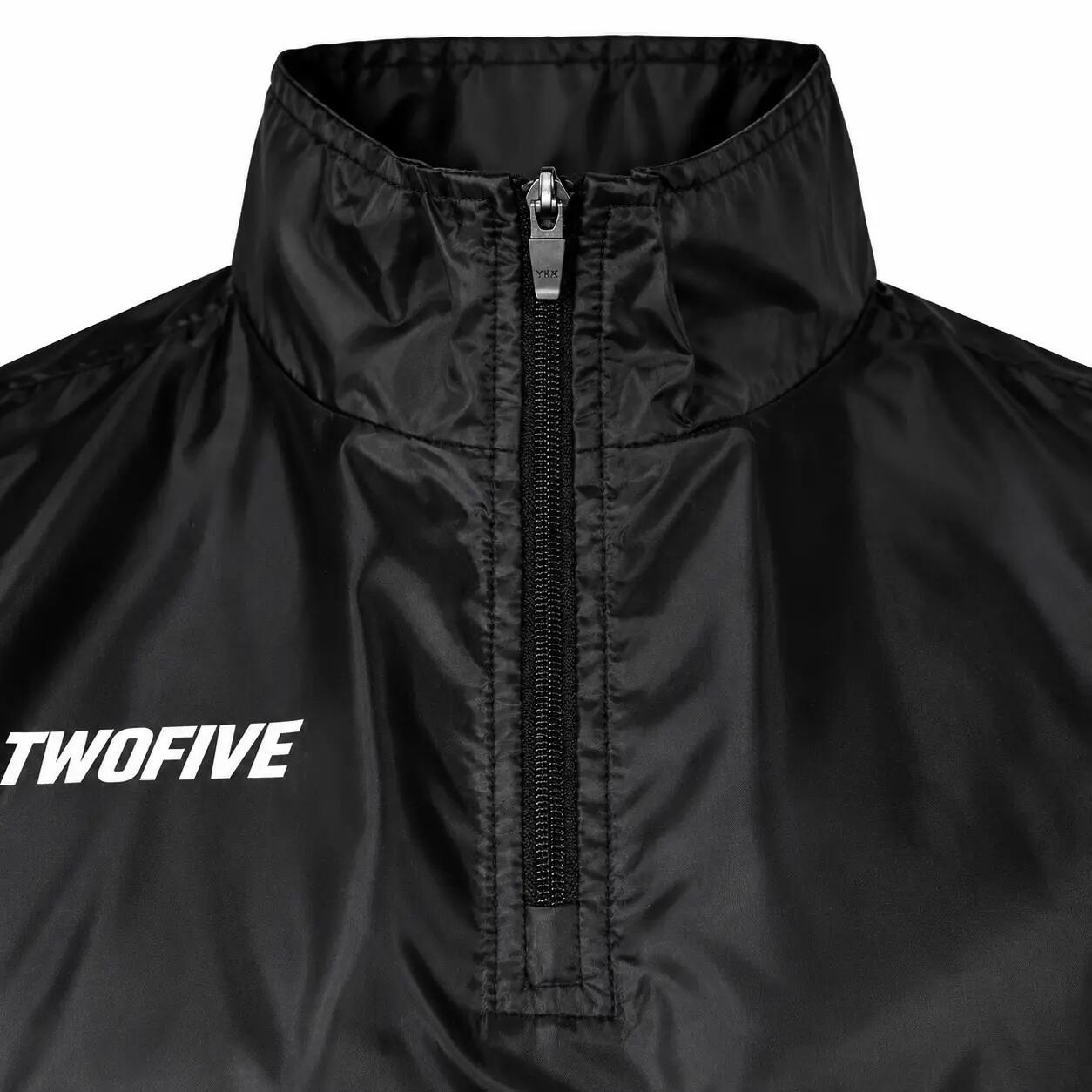 Chubasquero Fútbol Niño/Adulto Unisex Negro 3/6