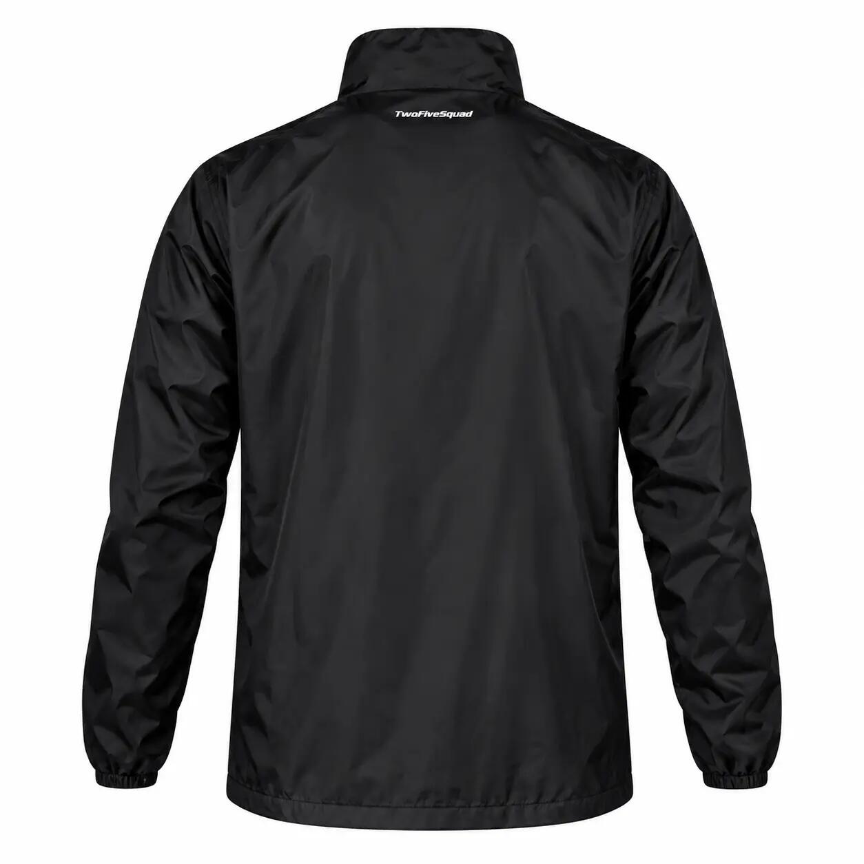 Chubasquero Fútbol Niño/Adulto Unisex Negro 2/6