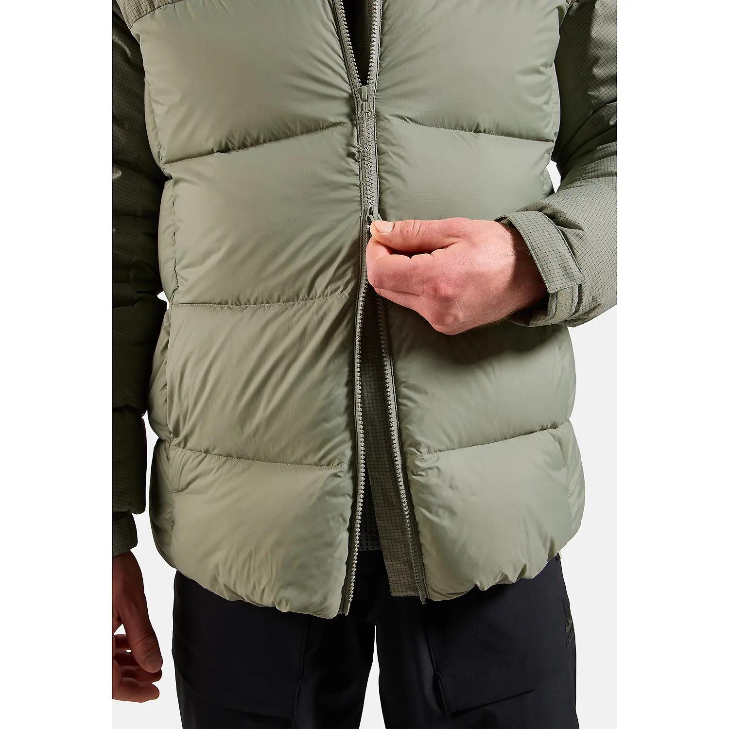Herren Jacke DOWN HOODED 7/8