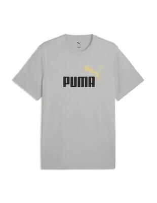 T-shirt PUMA Essentials 2 con logo n. 1 a colori.