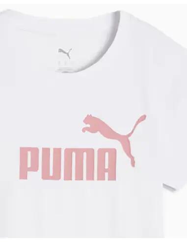 T-shirt PUMA Essentials con logo n. 1 4/4