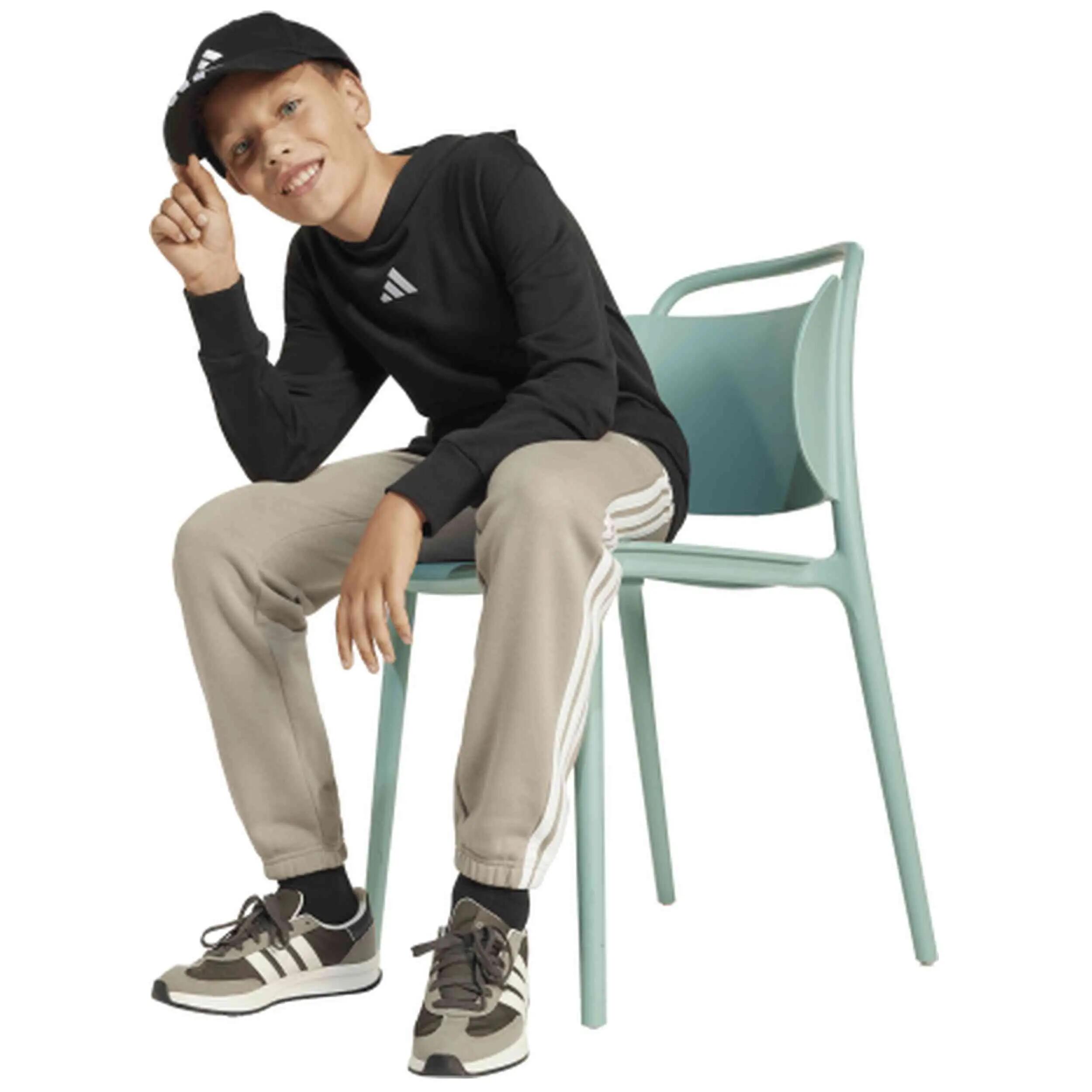 Camisola Adidas modelo Essentials Hoodie Kids para crianças unissex 4/5