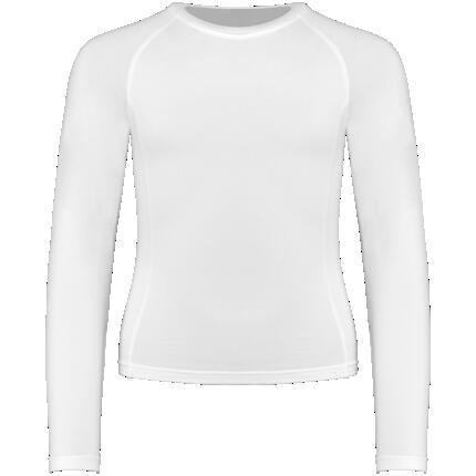 T-shirt double peau sport manches longues enfant - Sporty Yellow - 8/10 ans