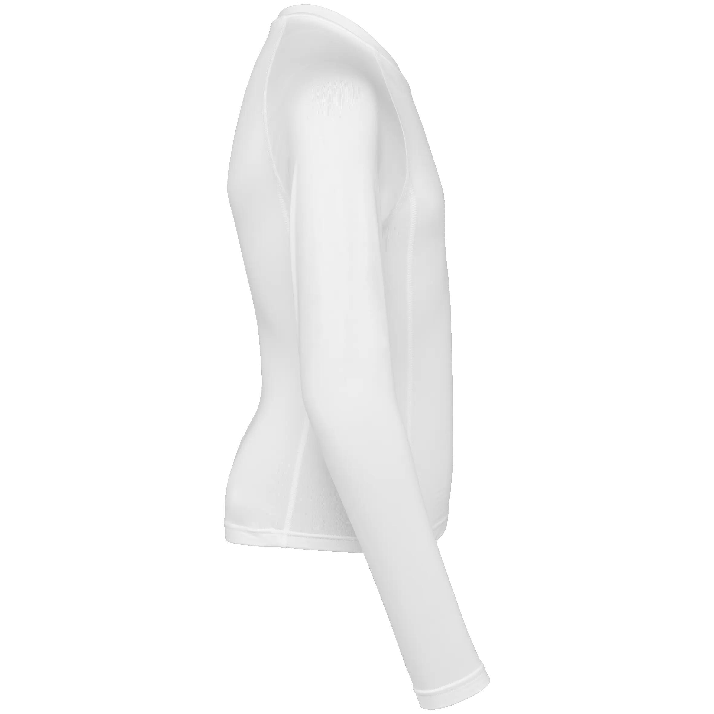 T-shirt double peau sport manches longues enfant - White - 10/12 ans 2/3