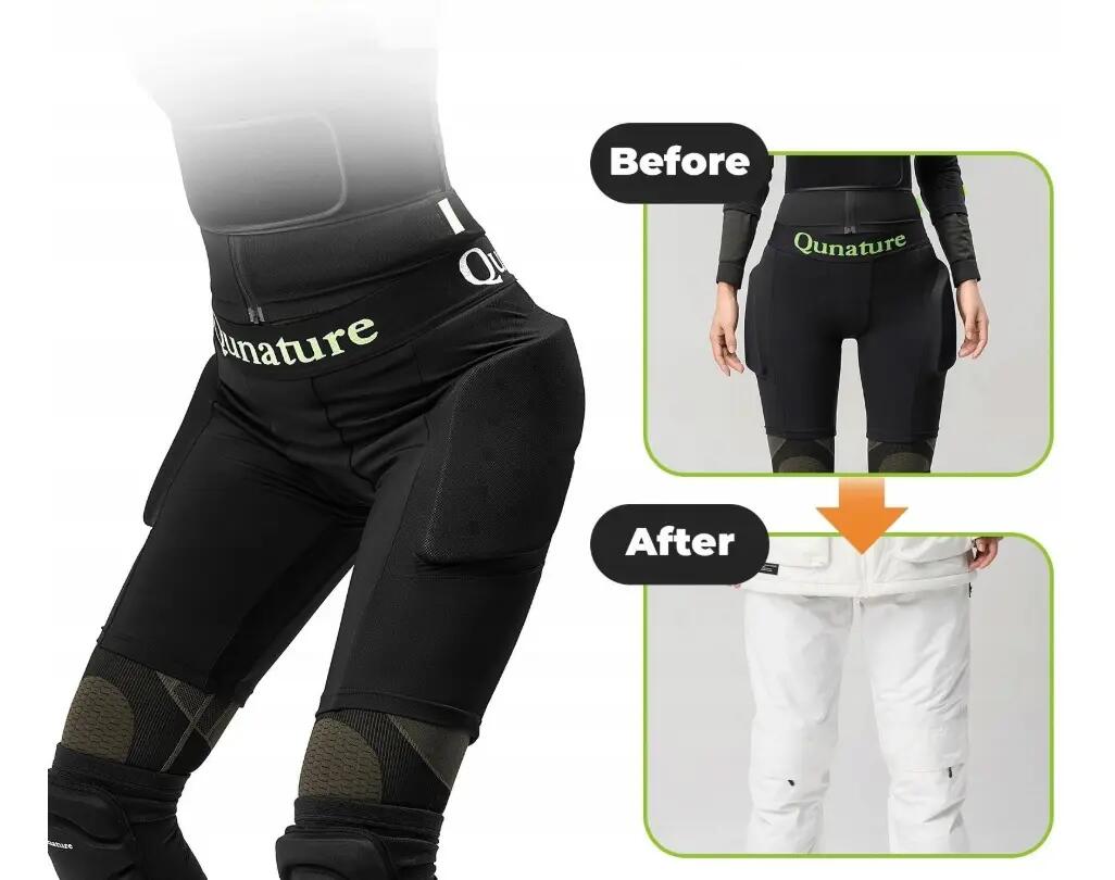 Spodenki/ochraniacze na narty/snowboard unisex Qunature 220700020 4/5
