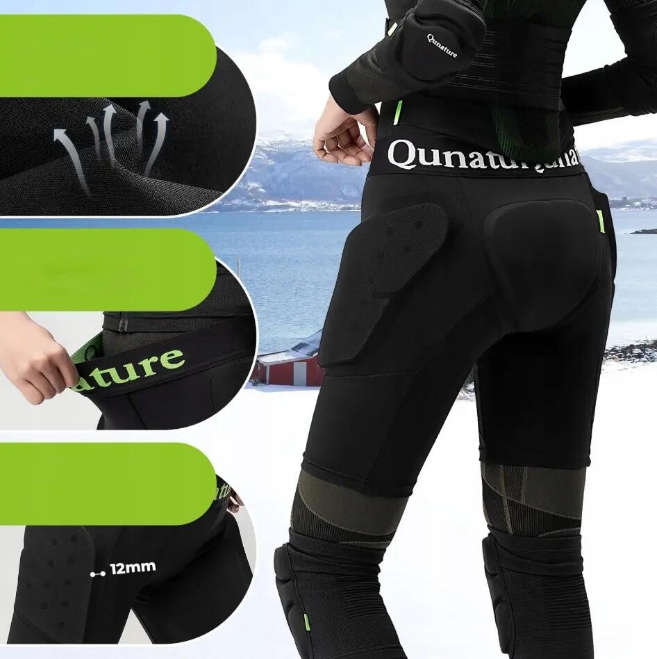 Spodenki/ochraniacze na narty/snowboard unisex Qunature 220700020 3/5