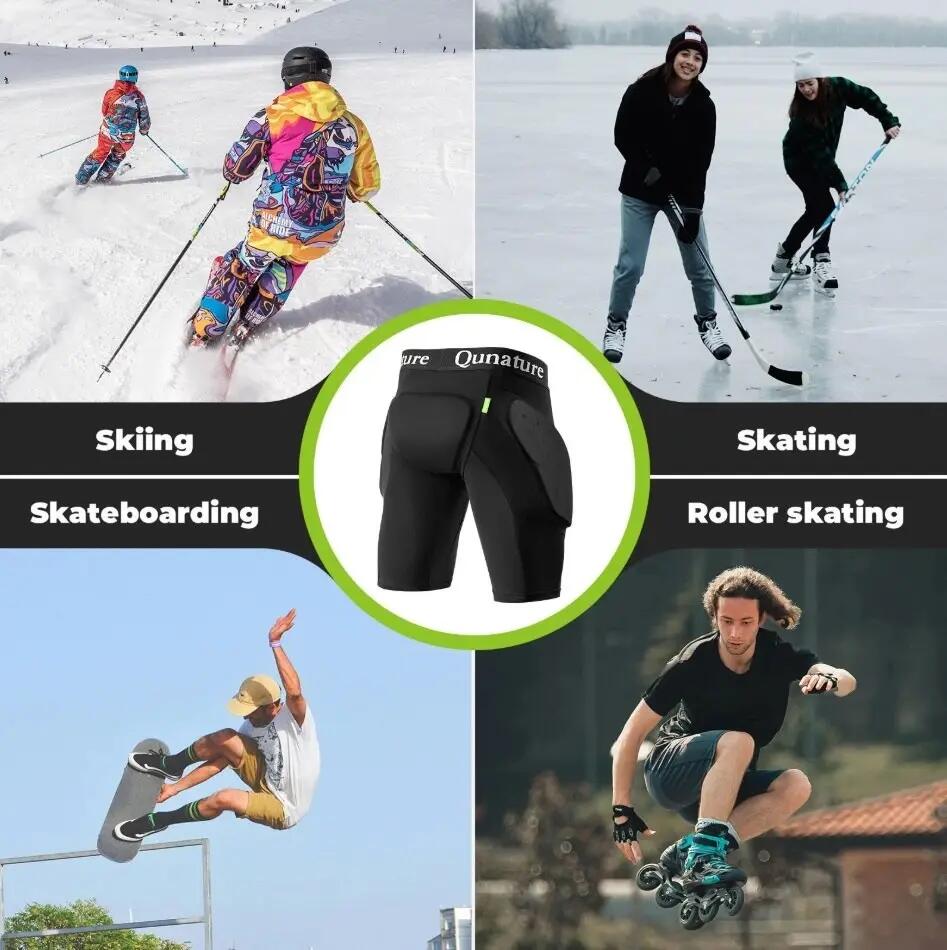 Spodenki/ochraniacze na narty/snowboard unisex Qunature 220700020 2/5