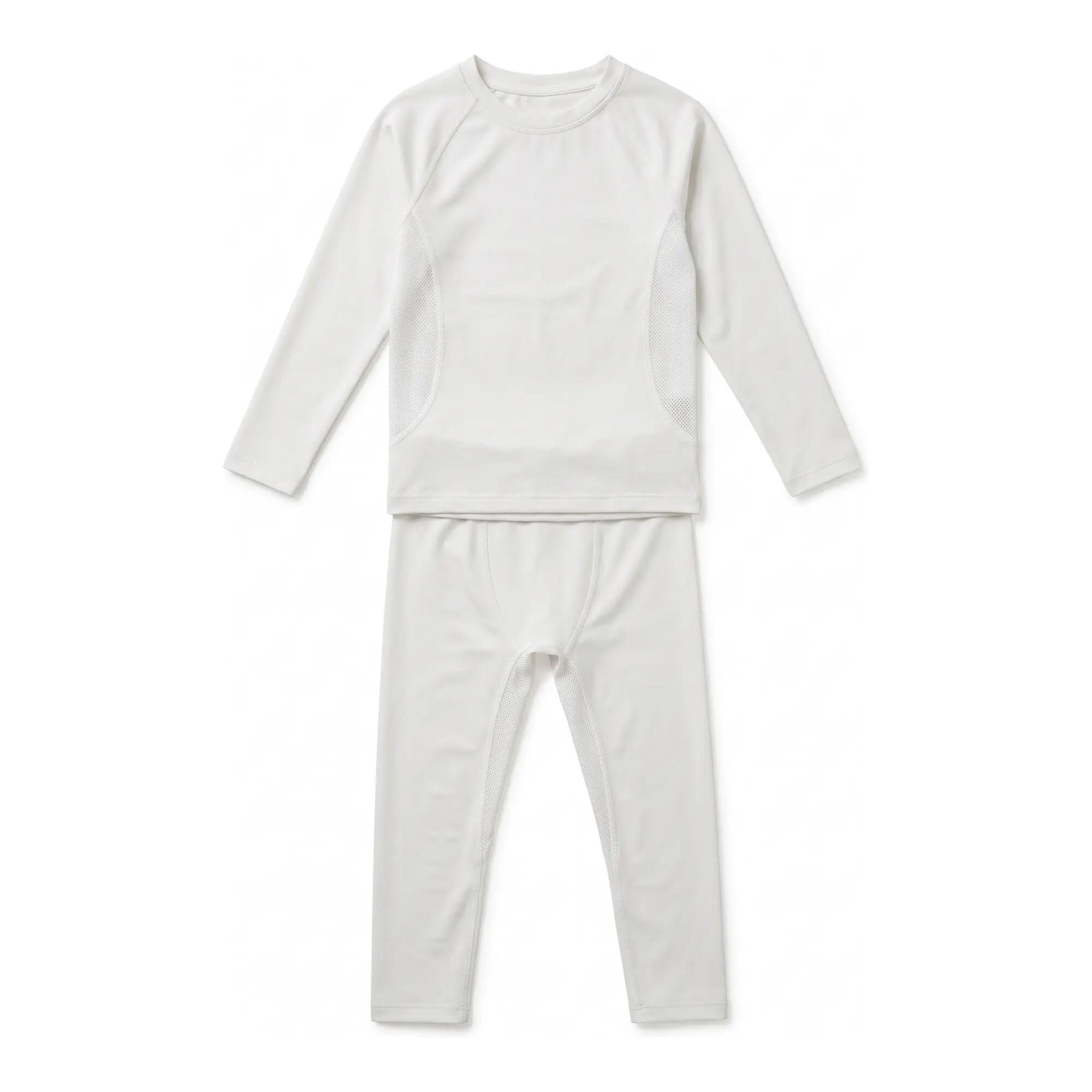 Jungen Mädchen Skiunterwäsche Kinder Set, Funktionsunterwäsche Baselayer Langarm 3/7