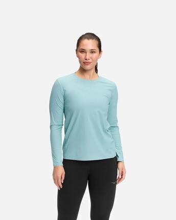 Damen - Schwimmen - Langarm-Unterhemd - Airolite 2.0 - Hellcyan