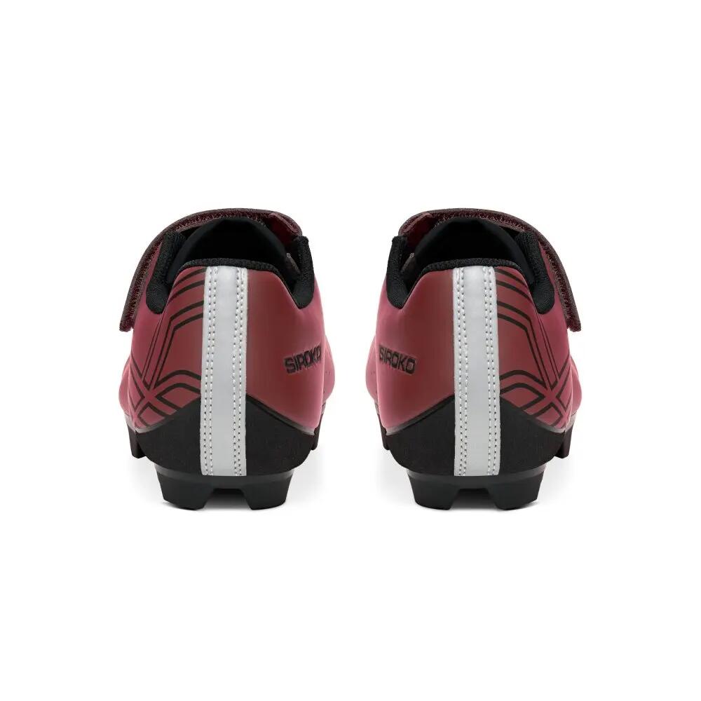 Chaussures cyclisme gravel Homme et Femme SIGR300 Red Rouge 6/7