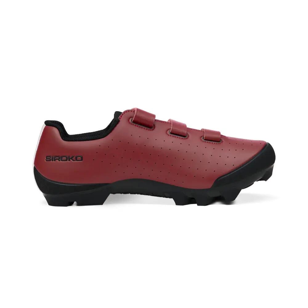 Chaussures cyclisme gravel Homme et Femme SIGR300 Red Rouge 3/7