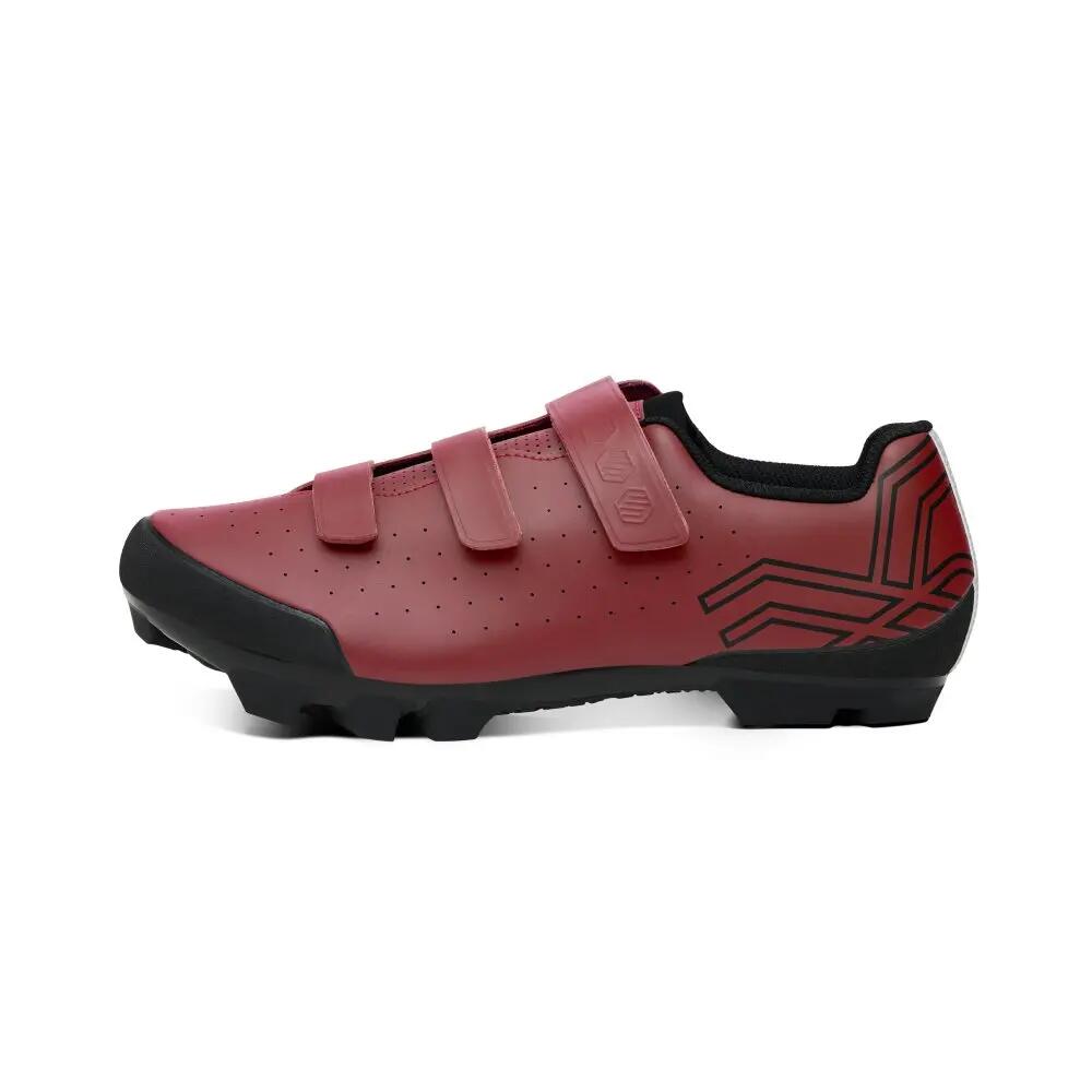 Chaussures cyclisme gravel Homme et Femme SIGR300 Red Rouge 2/7