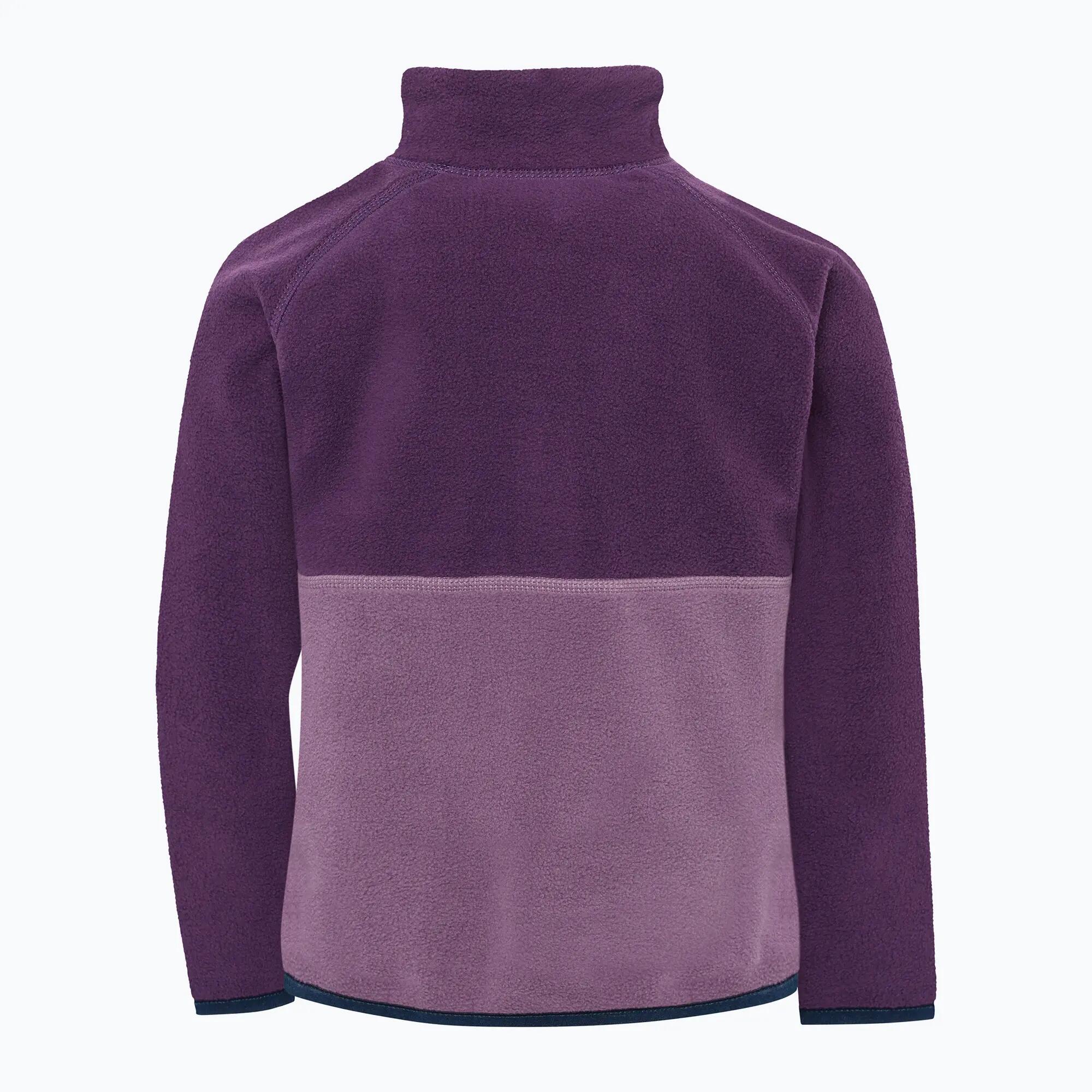 Dětská fleecová mikina Didriksons Monte 6 Half Button 2/7