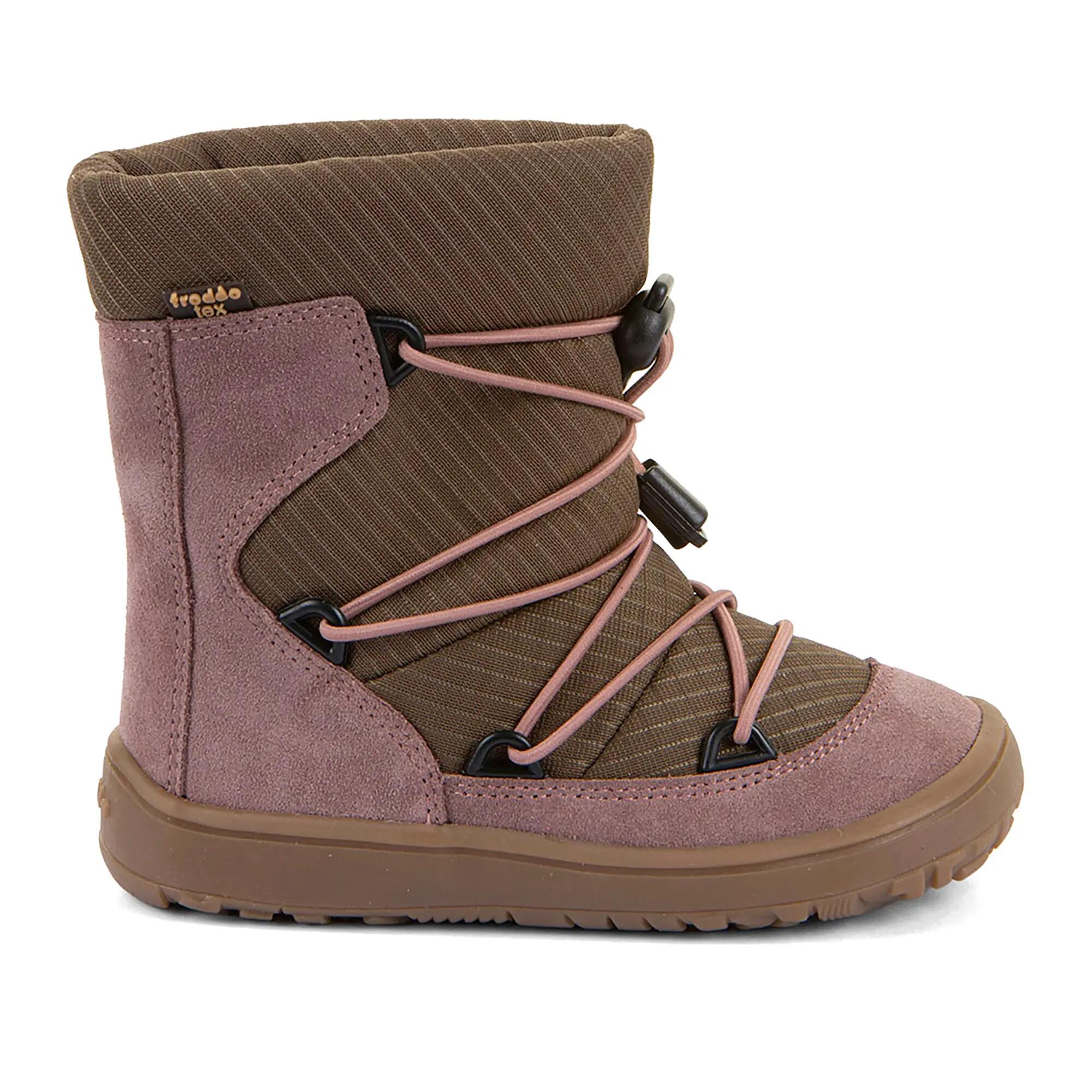 Śniegowce barefoot dziecięce Froddo Barefoot Tex Track Wool 7/7