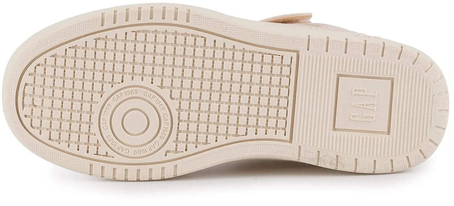 Dziecięce buty sneakersy sportowe wysokie dziewczęce dla dziewczynki nude na rze 6/12