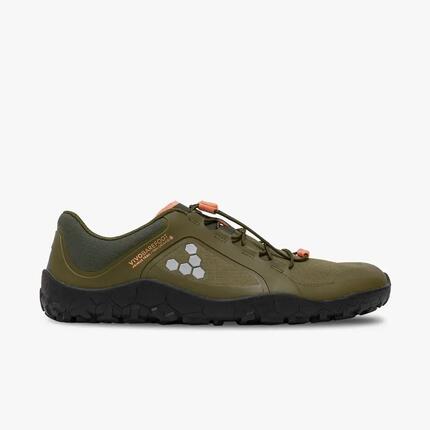Barfußschuhe – Trailrunning – Herren – wasserabweisend – Dunkelgrün