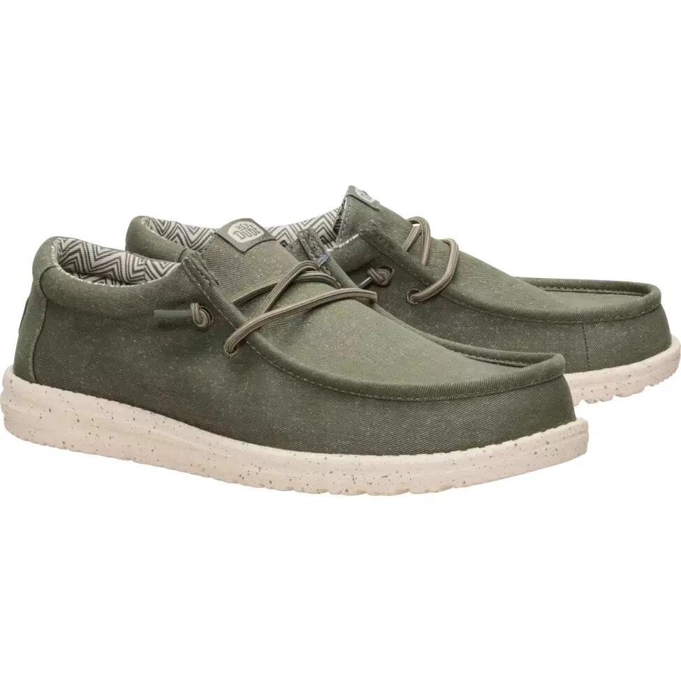 HeyDude Męskie Mokasyny Wally Stretch Canvas 5/6