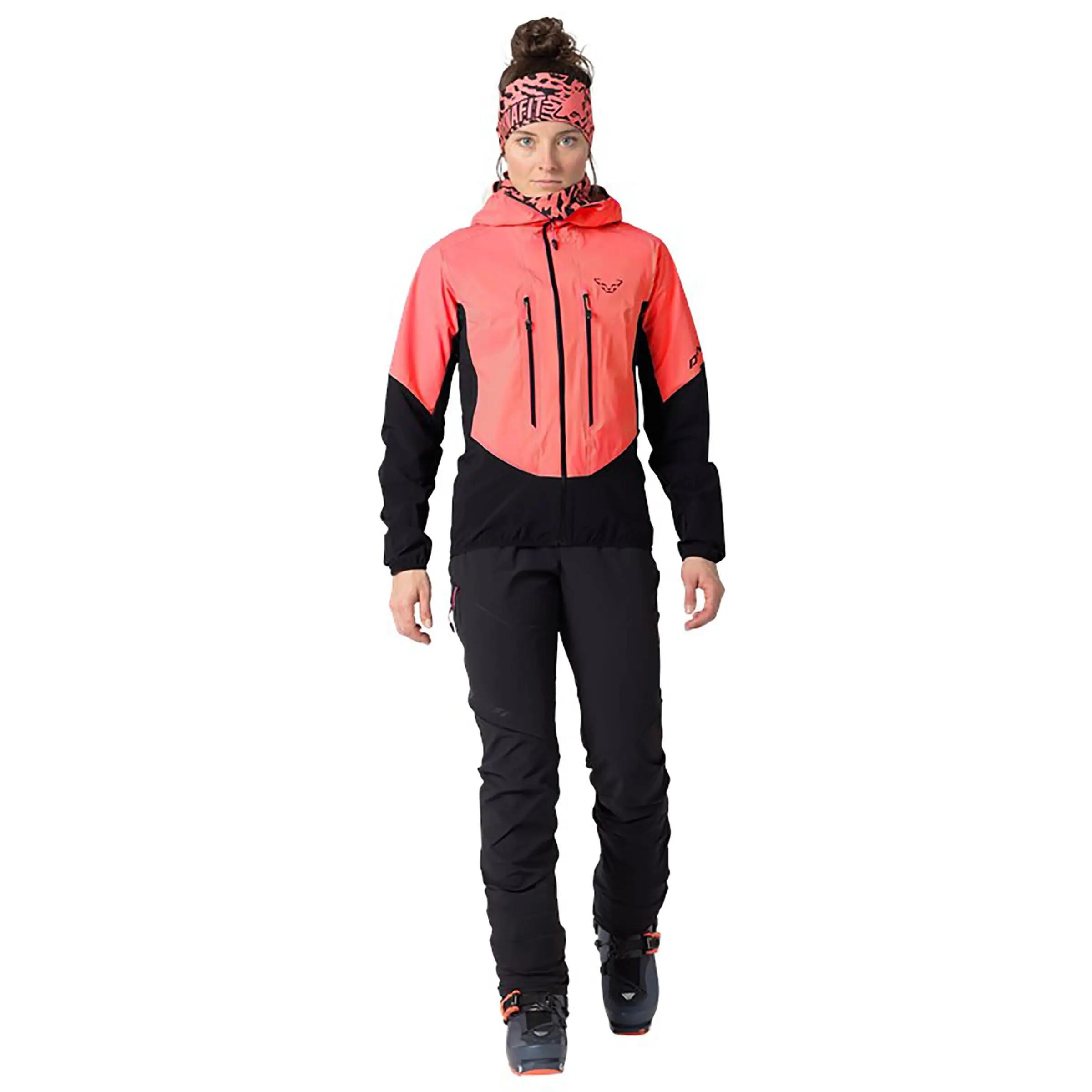 Veste softshell - ski - femme - blacklight - rose bengal 2/3