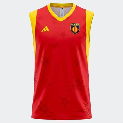 Débardeur d'entrainement USA Perpignan Adidas Rouge