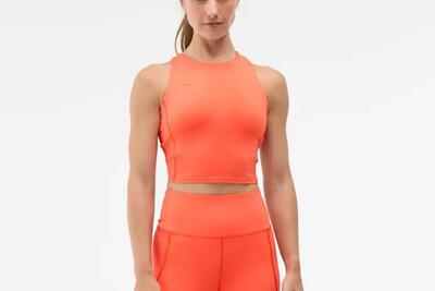 Sportbeha - cross-training - dames - elaro - naadloos - oranje