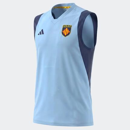 Débardeur d'entrainement USA Perpignan Adidas 2026/2027 Bleu azur