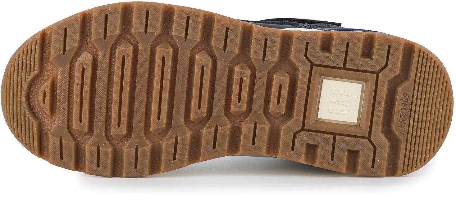 Dziecięce buty sneakersy sportowe wysokie chłopięce granatowe dla chłopca na rze 6/12