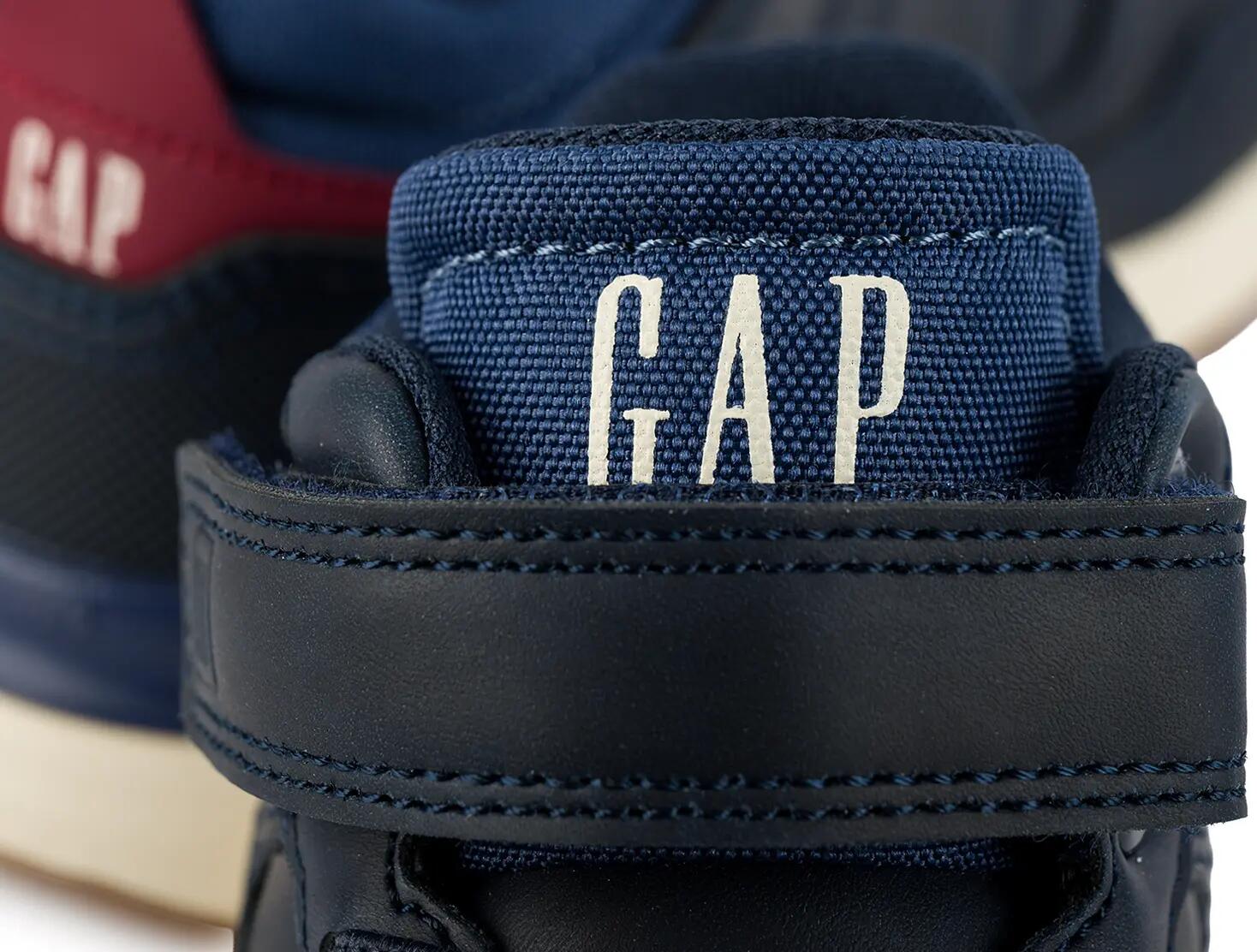 Dziecięce buty sneakersy sportowe wysokie chłopięce granatowe dla chłopca na rze 12/12