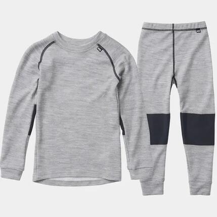 Sous-vêtement technique - Enfant - double couche - gris/bleu marine