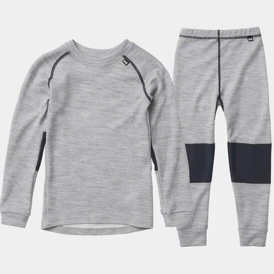 Sous-vêtement technique - Enfant - double couche - gris/bleu marine