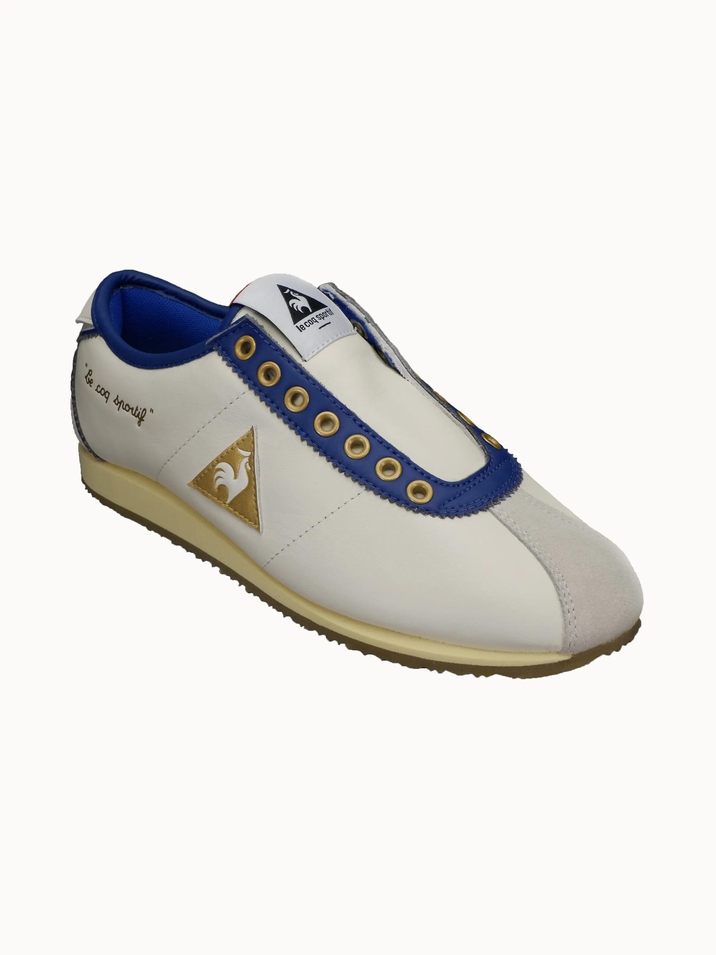 Sneakers rétro sans lacets Wendon en cuir et suède 2/4
