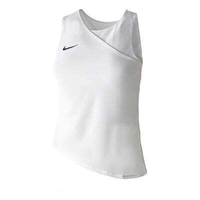 Canotta - tennis - donna - schiena aperta - modello Slam - blu