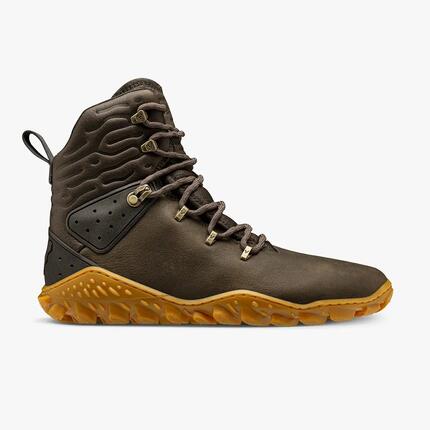 Zapatillas barefoot de senderismo - Mujer - VIVOBAREFOOT - Piel - Marrón cobrizo